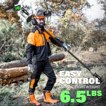 SOYUS Cordless Pole Saw & Mini Chainsaw - Powerful & Convenient