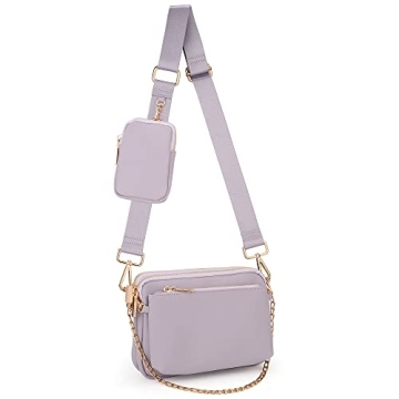 UTO Small Crossbody Bags for Women 3 in 1 Trendy Belt Purse Fashion Designer Mini Cute Sling Fanny C...