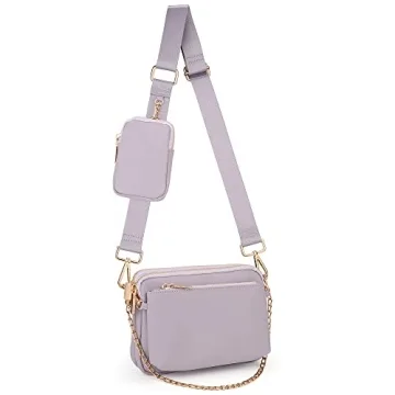 UTO Small Crossbody Bags for Women 3 in 1 - Stylish Belt Purse, Trendy Sling, Mini Cute Chest Pack