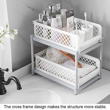 Efficient Moryimi 2 Tier Under Sink Organizer for All Spaces
