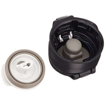 Zojirushi SM-SA60BA Stainless Steel Vacuum Insulated Mug, 1 Count (Pack of 1), Black, 20 oz.