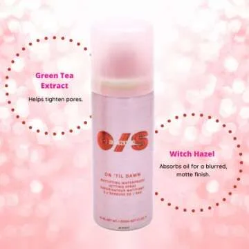 One Size On 'Til Dawn Waterproof Setting Spray for Makeup