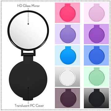 Jetec 40 Compact Mirrors Mini Vintage Travel Mirrors