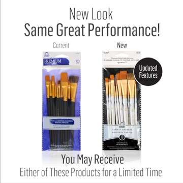 Plaid Learn to Paint Premium Brush Set, 50536 (10-Piece), 1-(Pack)