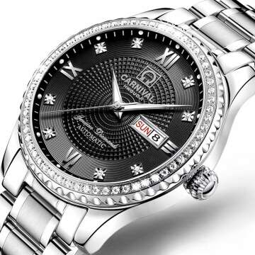 Luxury Diamond Couple Watch Set for Him & Her