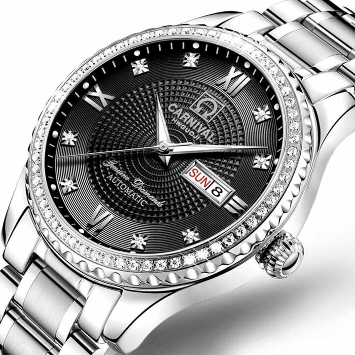 Luxury Diamond Couple Watch Set for Him & Her