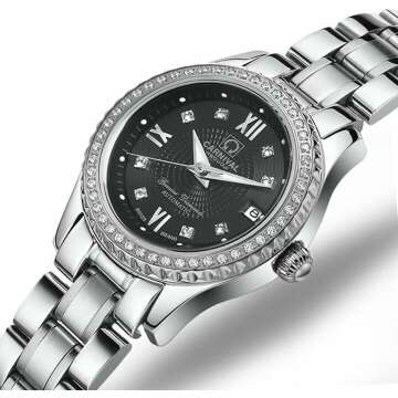 Luxury Diamond Couple Watch Set for Him & Her