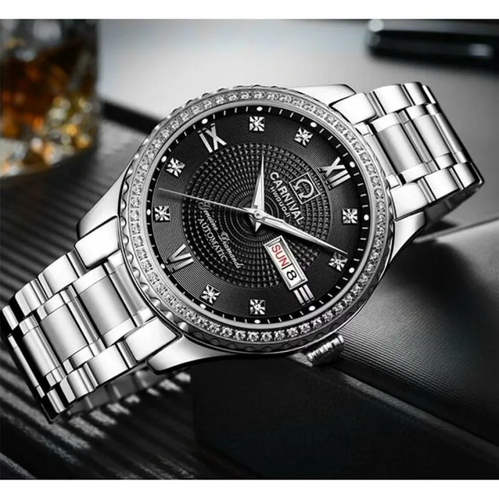 Luxury Diamond Couple Watch Set for Him & Her