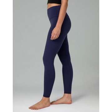 Colorfulkoala Women's Dreamlux High Waisted Workout Leggings 25" Inseam 7/8 Length Yoga Pants(S, Ecl...
