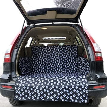 Pet Dog Trunk Cargo Liner - Oxford Car SUV Seat Cover - Waterproof Floor Mat for Dogs Cats - Washabl...