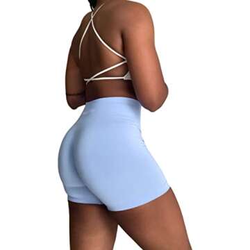 AUROLA Backless Sports Bras for Women - Stylish & Comfy