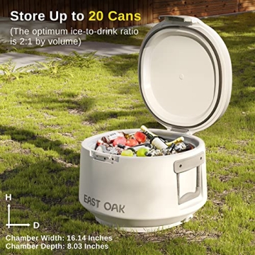 East Oak 25 QT Cooler for Outdoor Adventures