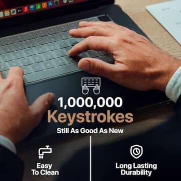 Premium Kuzy MacBook Keyboard Cover for Ultimate Protection