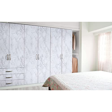 Elegant Heroad Marble Contact Paper for Home Decor