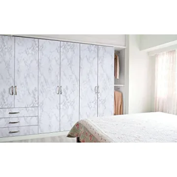 Elegant Heroad Marble Contact Paper for Home Decor