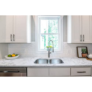 Elegant Heroad Marble Contact Paper for Home Decor