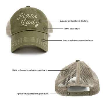 UP THE MOMENT Plant Lady Hat, Plant Lady Gift, Garden Gifts for Women, Plant Lover Gifts, Gifts for ...