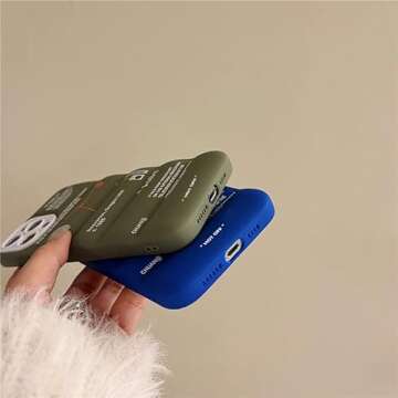 Brooker Hot Off Sports Shoes Brand Phone Puffer Case Puffy Cover for iPhone 13 12 Mini 11 X XS Max XR 7 8 Plus Sneakers ins White or Black Label Soft Cover-White for iPhone 12PROMAX