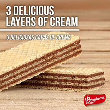Bauducco Mini Crispy Wafer Cookies - 12 Count Pack