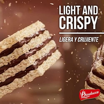 Bauducco Mini Crispy Wafer Cookies - 12 Count Pack