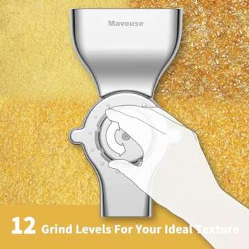 All Metal Grain Mill Attachment for Kitchenaid Stand Mixer