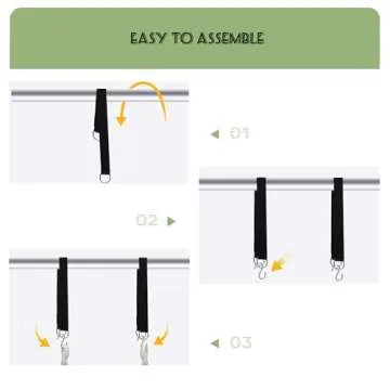 Large Hammock Chair with Hanging Hardware, Caribbean Hammock Hanging Rope Swing Chair No Spreader Bar, XL Hammock Chair Outdoor, Indoor, Bedroom, 330 LBS Weight Capacity, Beige