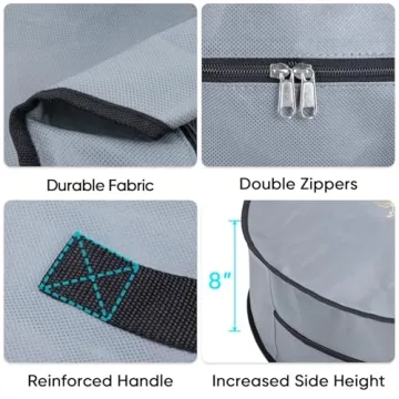 Wreath Storage Bag 2 Pack, Durable Christmas Storage