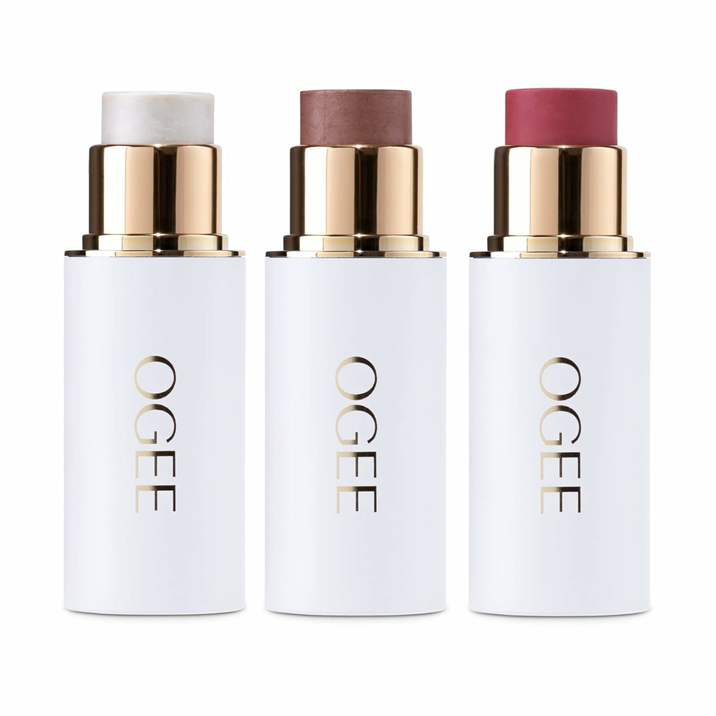 Ogee Crystal Collection Trio - Organic Contour Sticks
