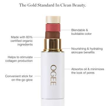 Ogee Crystal Collection Trio - Organic Contour Sticks