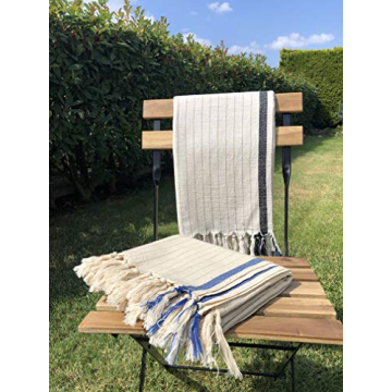 Olive&Linen Harlow Turkish Towel/Throw for All Occasions