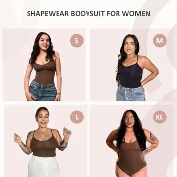 FeelinGirl Tummy Control Bodysuit for Seamless Sculpting