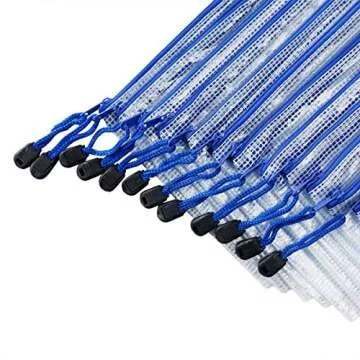 AUSTARK Waterproof Zipper File Bags - 10 Pack for Organizing