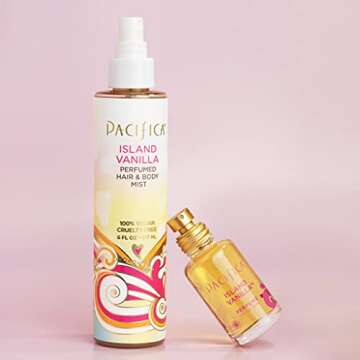 Pacifica Island Vanilla Perfume & Body Mist Duo 100% Clean