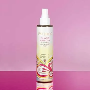 Pacifica Island Vanilla Perfume & Body Mist Duo 100% Clean