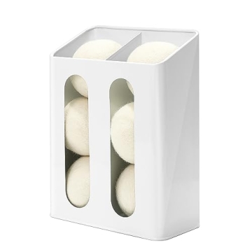 SSTATES Magnetic Dryer Balls Holder for Laundry Organization