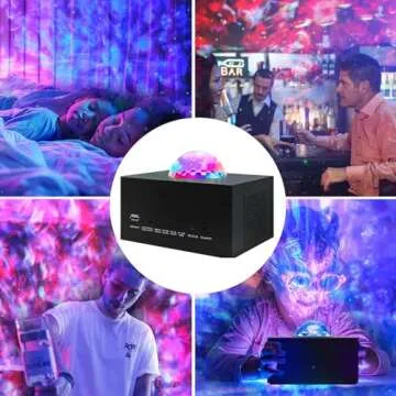 Galaxy Projector with Timer and HiFi Music for All Ages