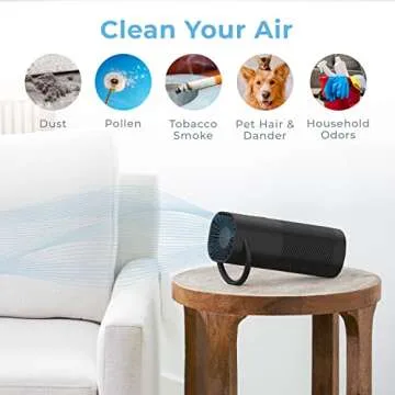 Pure Enrichment PureZone Mini Air Purifier - Portable & HEPA Filter