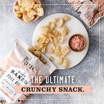 Healthy EPIC Pork Rinds, Keto Friendly, 4Ct Box, 2.5oz