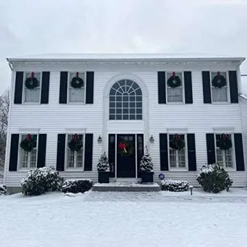 NORTHLIGHT 24-Inch Lush Mixed Pine Christmas Wreath