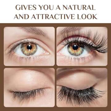 Magnetic Eyelashes with Eyeliner - Reusable Faux Mink