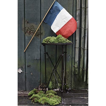 Creative Co-Op Round Bronze Metal Accent Table for All Spaces