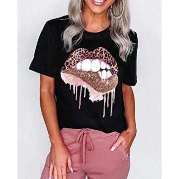 Mansy Womens Casual V Neck Buttons Down See Through Work Tops Ruffle Long Sleeve Swiss Dot Ladies Chiffon Blouses Shirts (Z-Black, L)