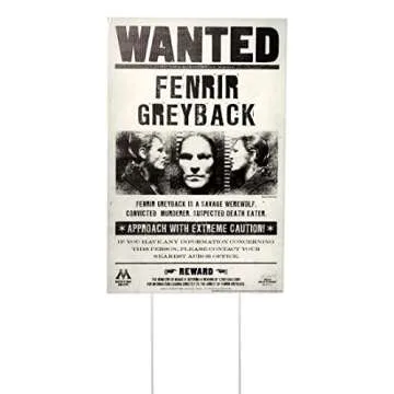 Harry Potter Wanted Poster Lawn Signs - Official Decor