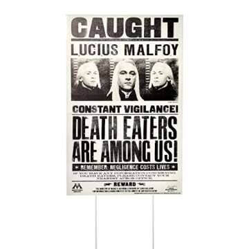 Harry Potter Wanted Poster Lawn Signs - Official Decor