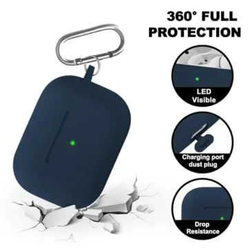 MOLOPPO AirPods Pro 2 Case Cover - Ideal Protection