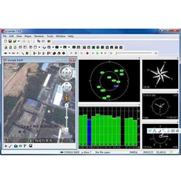 Onyehn VK-162 G-Mouse USB GPS Dongle Navigation Module/GPS USB Engine Board External GPS Antenna Remote Mount USB GPS Receiver for Raspberry Pi Support Google Earth Window Linux