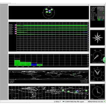 Onyehn VK-162 G-Mouse USB GPS Dongle Navigation Module/GPS USB Engine Board External GPS Antenna Remote Mount USB GPS Receiver for Raspberry Pi Support Google Earth Window Linux