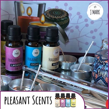 J MARK Candle Making Kit – 66 Pcs Complete Craft Set