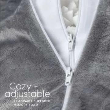 Milliard Ultimate Pillow Lounger - Memory Foam Floor Chair