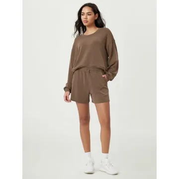 Comfy ODODOS Modal Soft Relaxed Shorts with Pockets